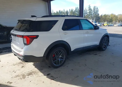 2025 Ford Explorer St из США, поврежденный, VIN 1FMWK8GC2SGB07205